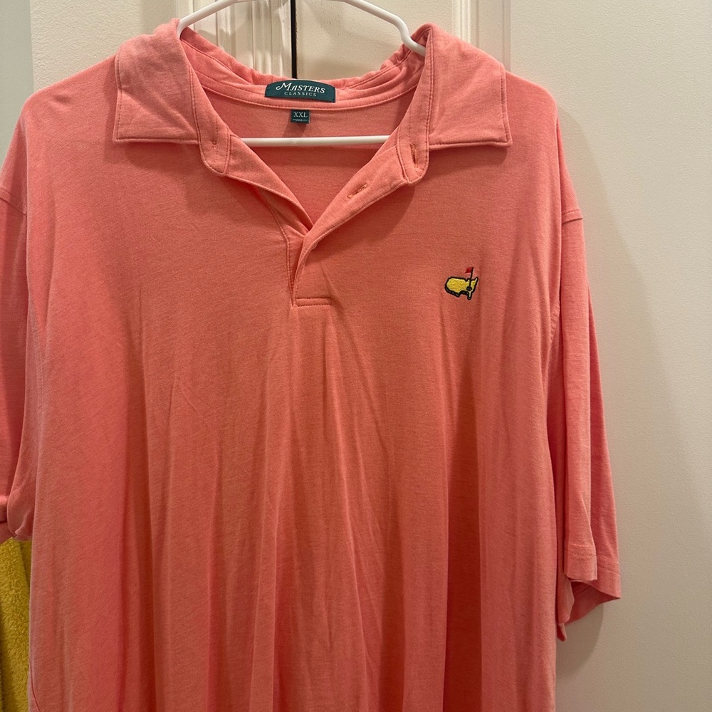 Masters Coral Polo Shirt